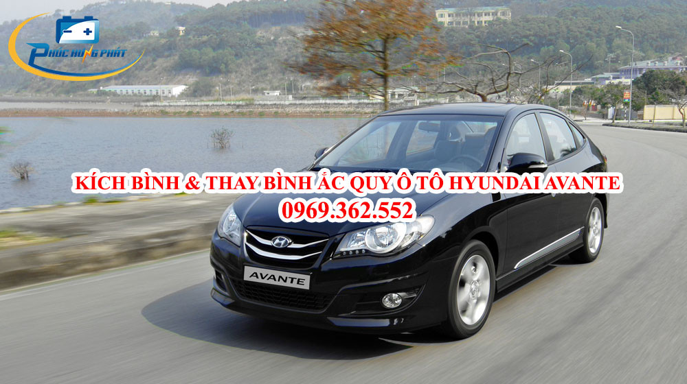 Cứu hộ, câu kích bình và thay thế bình ắc quy ô tô Hyundai Avante tại Đà Nẵng